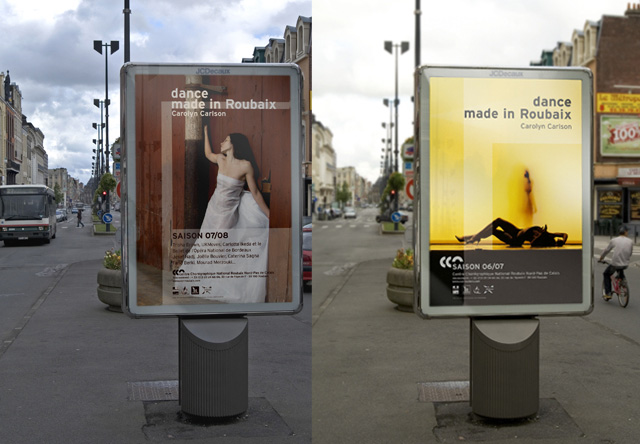 Affiches en ville - Photos Anna Solé