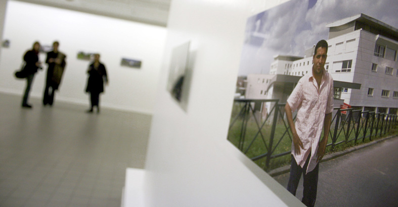 Installation de l'exposition © photo Anna Solé